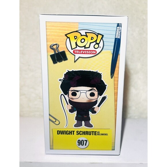 Funko POP Dwight Schrute #907 as Belsnickel The Office With Protector - Picture 5 of 7